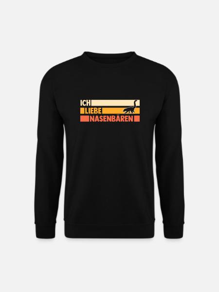 Nasenbär - Unisex Pullover - Schwarz