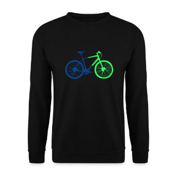 Vélo Silhouette 2 - Sweat-shirt Unisexe - noir - Devant - Alina (178cm) & Michal (187cm)