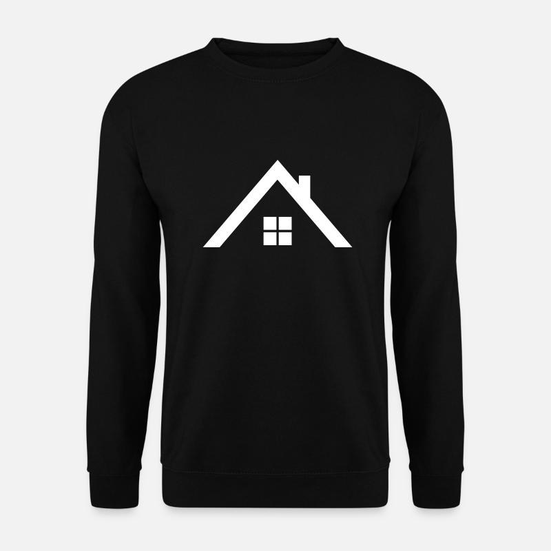 Dach - Unisex Pullover - Schwarz