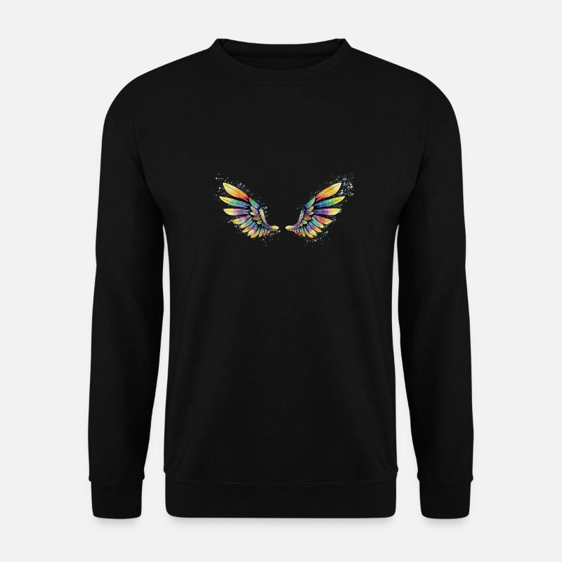 Wing - Unisex Sweatshirt - black