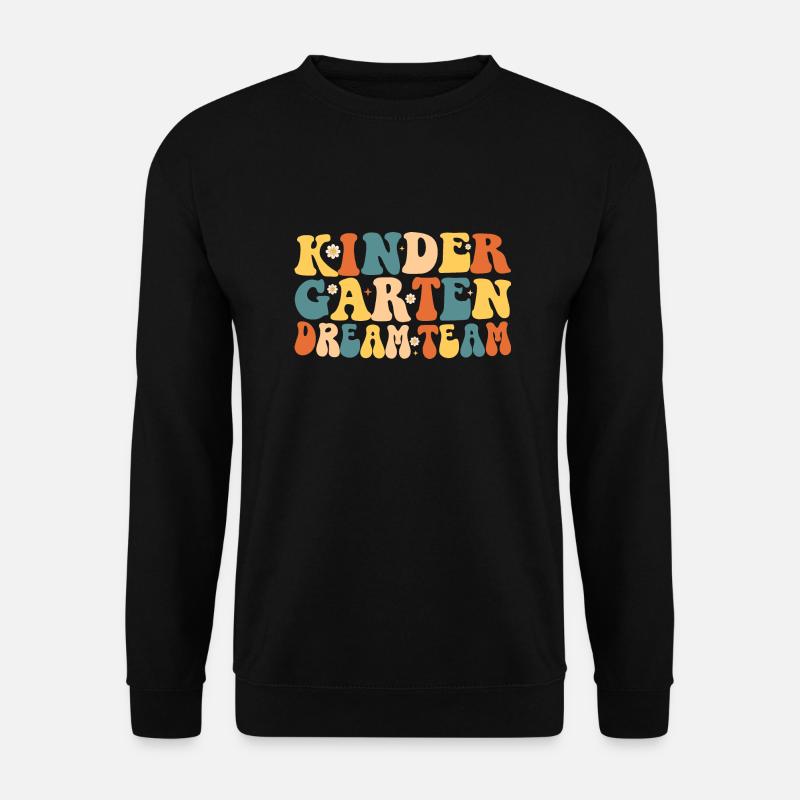 Kindergarten-Dreamteam - Unisex Pullover - Schwarz