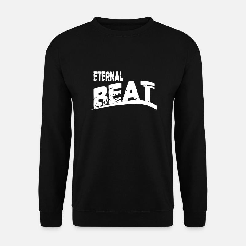 finding rhythm timeless style funny - Unisex Pullover - Schwarz