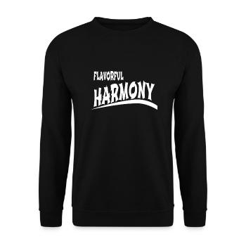 Culinary Pleasure Community Unity Humor Gift Idea - Unisex Sweatshirt - black - Front - Alina (178cm) & Michal (187cm)