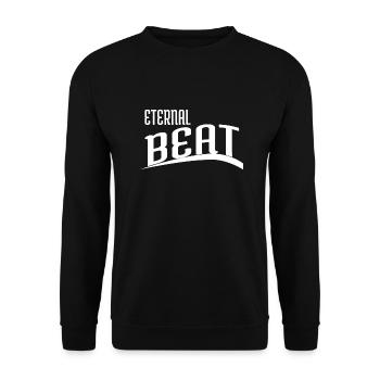 timeless design awesome birthday present joke - Unisex Sweatshirt - black - Front - Alina (178cm) & Michal (187cm)