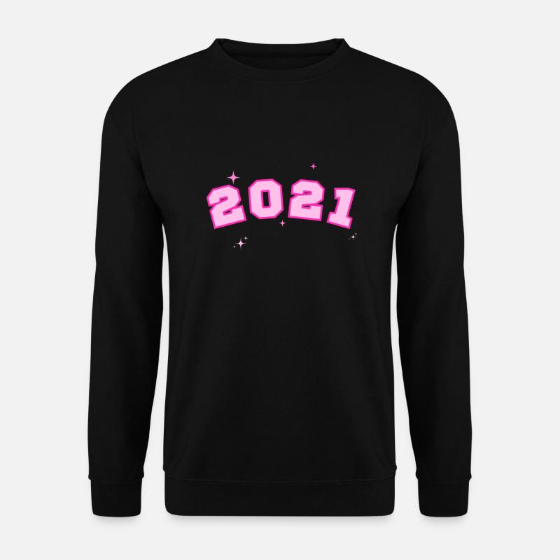 2021 Star Pink - Unisex Sweatshirt - black