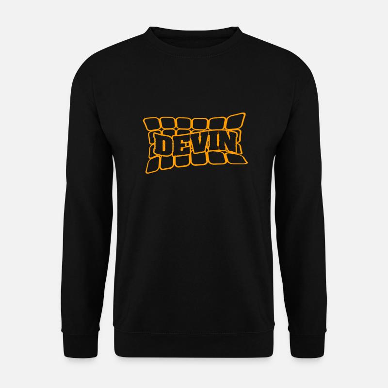 Gift for Devin - Unisex Sweatshirt - black
