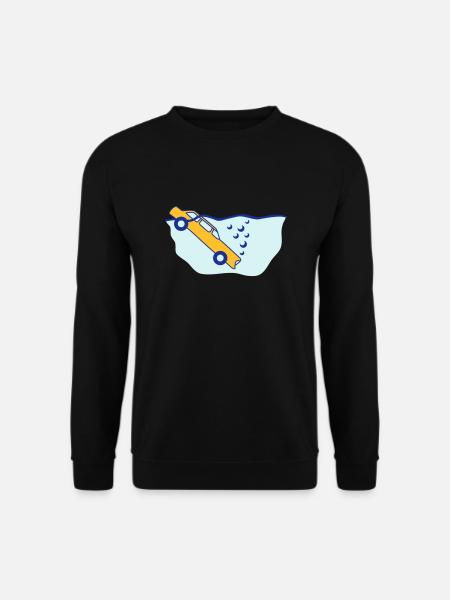 Diving Car - Unisex Pullover - Schwarz