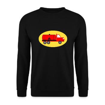 Camion - Sweat-shirt Unisexe - noir - Devant - Alina (178cm) & Michal (187cm)