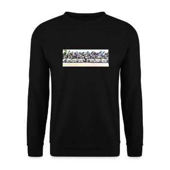 BMX (Begriffsklärung - Unisex Pullover - Schwarz - Vorne - Alina (178cm) & Michal (187cm)