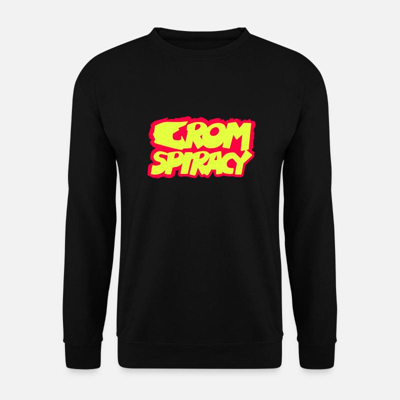 GROMSP! RACY lettering (compact) - Unisex Sweatshirt - black