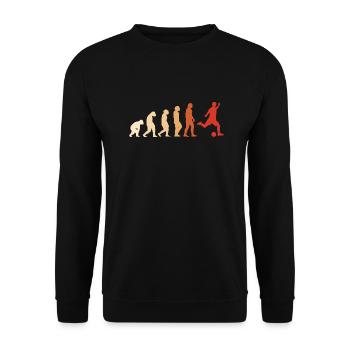 Sport Evolution Kickball - Unisex Sweatshirt - black - Front - Alina (178cm) & Michal (187cm)