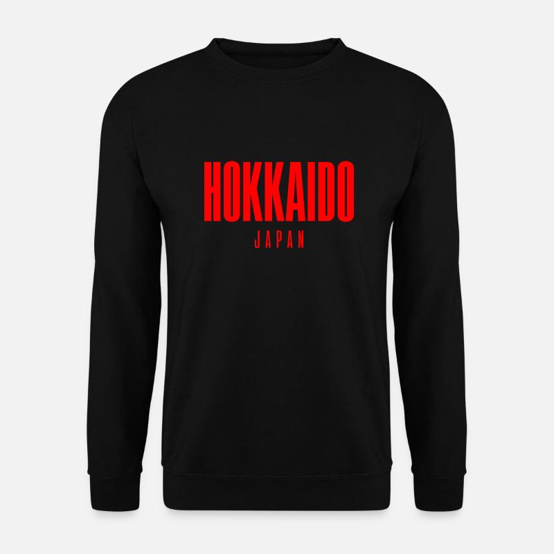 Japan Hokkaido - Unisex Pullover - Schwarz