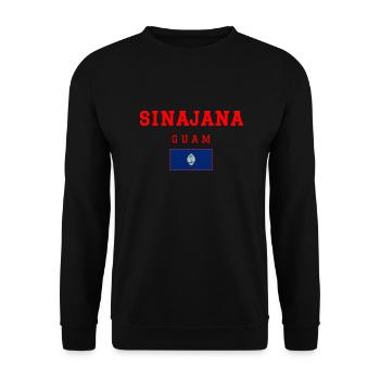 Sinajana Guam - Unisex Sweatshirt - black - Front - Alina (178cm) & Michal (187cm)