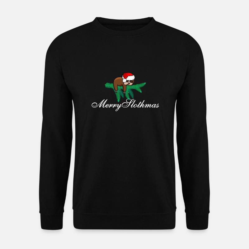 Lustige Faultiere - Unisex Pullover - Schwarz