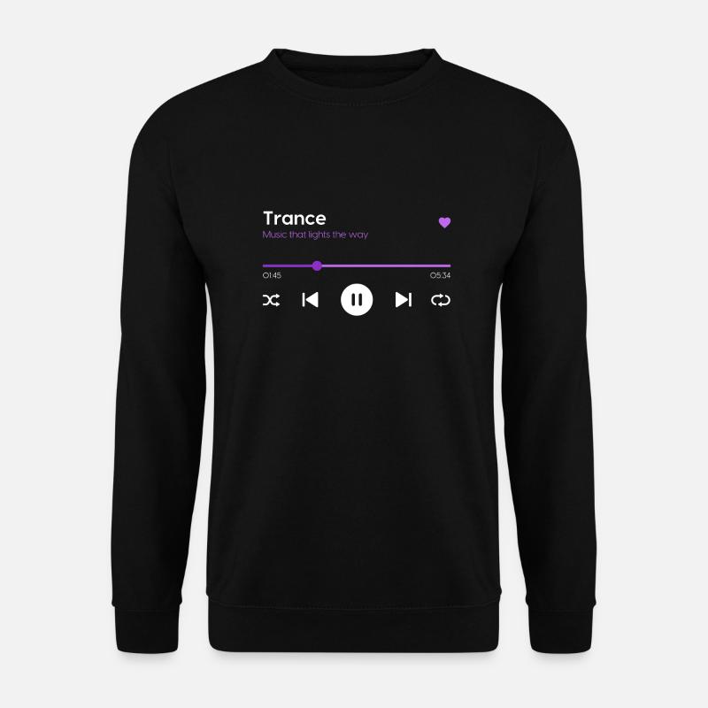 Trance - Unisex Sweatshirt - black