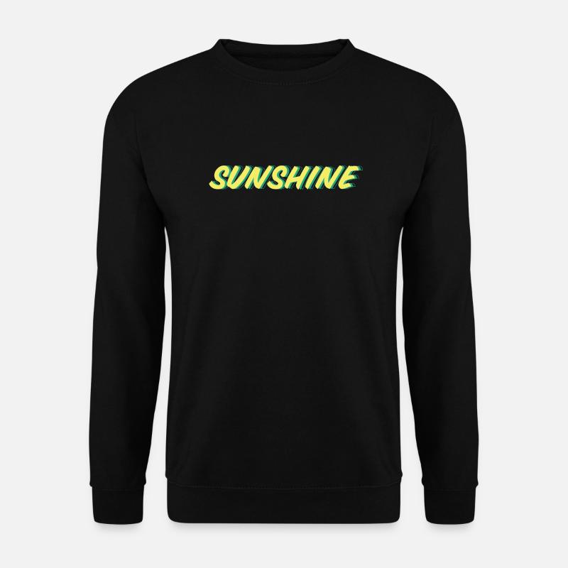 Sunshine - Unisex Pullover - Schwarz