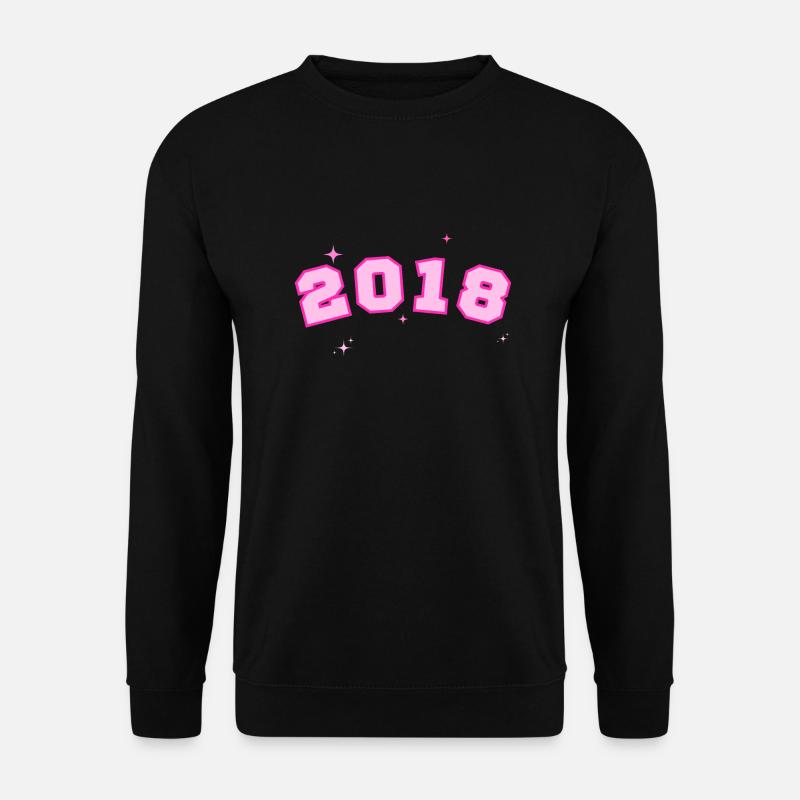 2018 Rosa Stern - Unisex Pullover - Schwarz