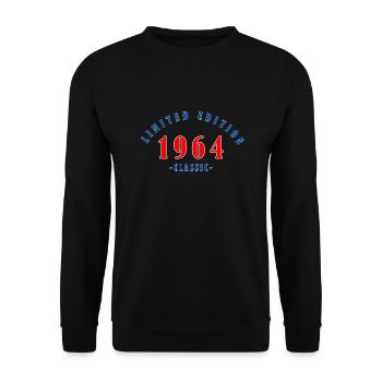 Édition limitée classique de 1964 - Sweat-shirt Unisexe - noir - Devant - Alina (178cm) & Michal (187cm)