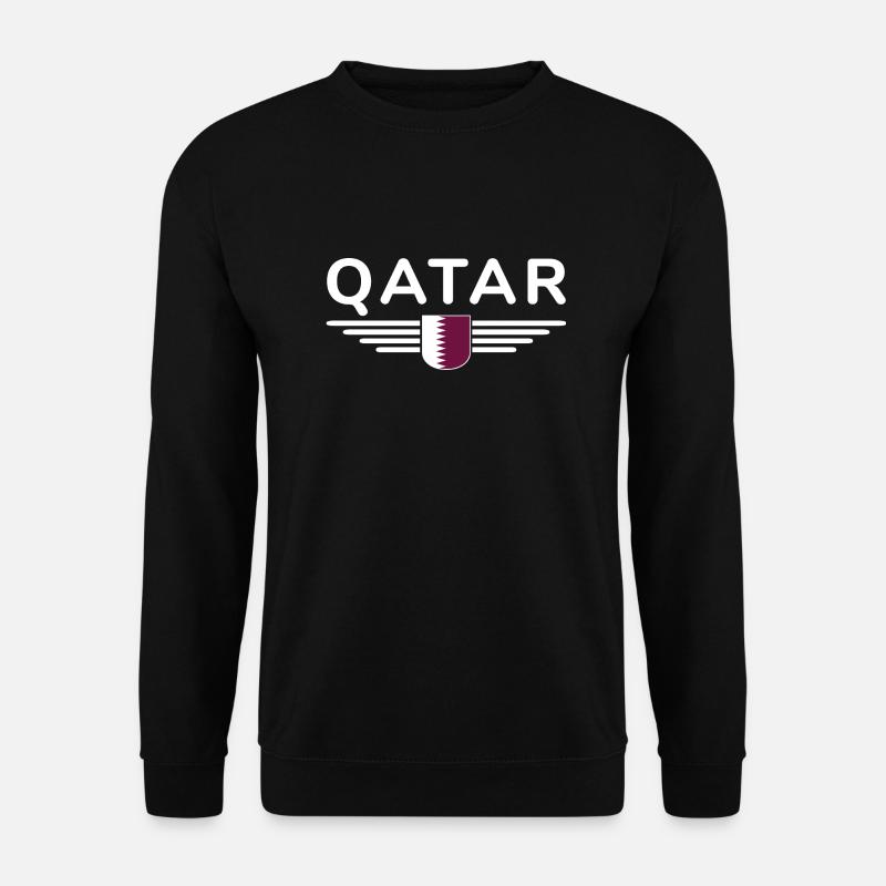Katar Design – Exklusiv und Modern - Unisex Pullover - Schwarz