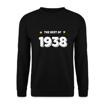 Das Beste von 1938 - Unisex Pullover - Schwarz - Vorne - Alina (178cm) & Michal (187cm)