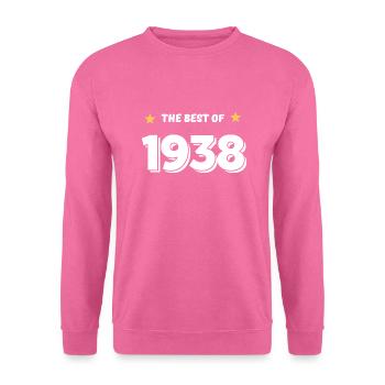 Best of 1938 - Unisex Sweatshirt - pink - Front