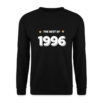 Das Beste von 1996 - Unisex Pullover - Schwarz - Vorne - Alina (178cm) & Michal (187cm)