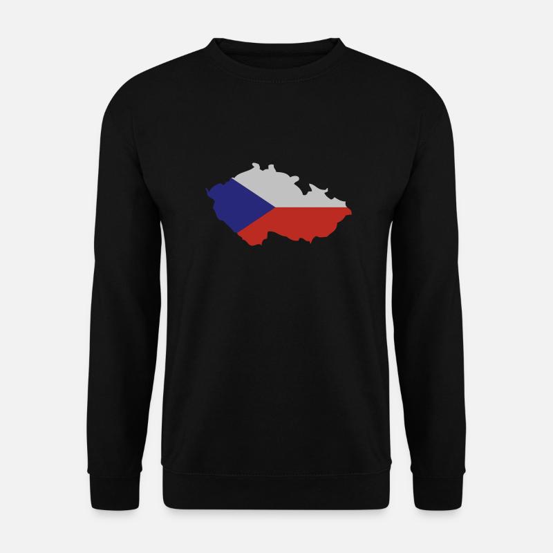 Czech Republic Shape - Unisex Pullover - Schwarz