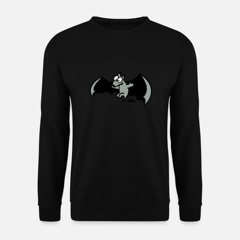 flying fox (c) - Unisex Sweatshirt - black