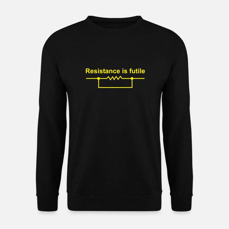 resistance - Unisex Pullover - Schwarz