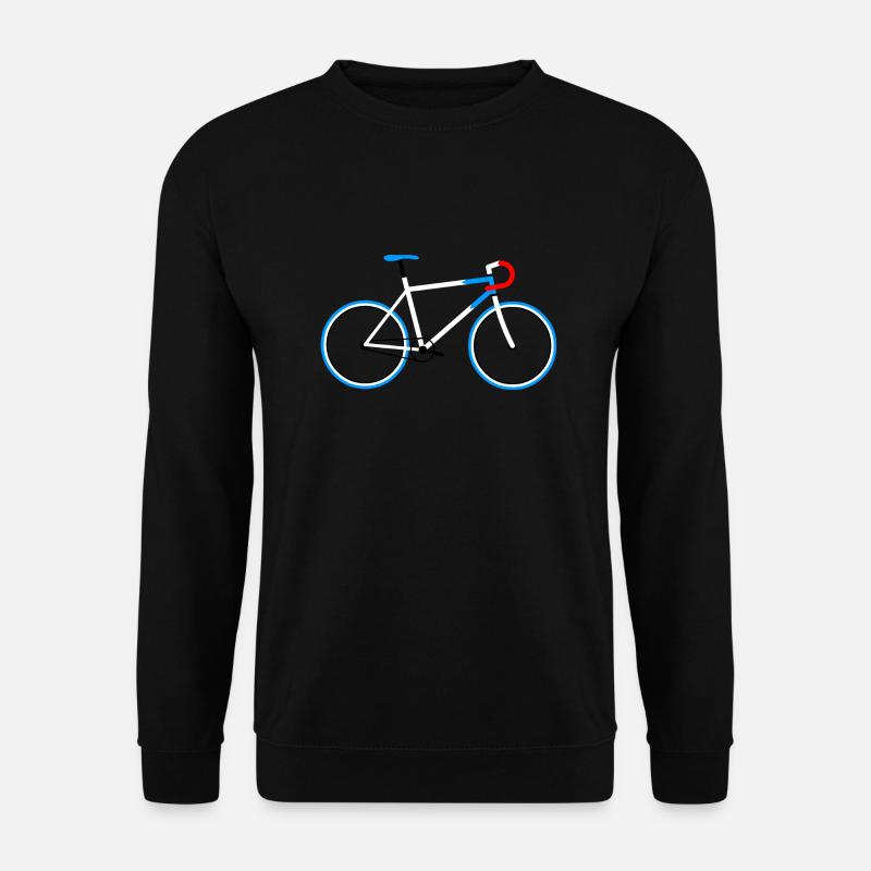 08-30 Fahrrad Fixie - Unisex Pullover - Schwarz