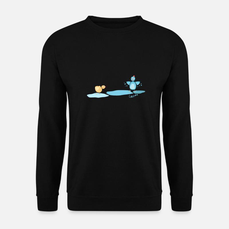 little birds - Unisex Pullover - Schwarz