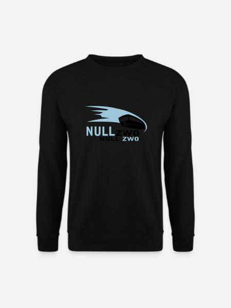 0202 - 10cm x 6cm - Unisex Pullover - Schwarz