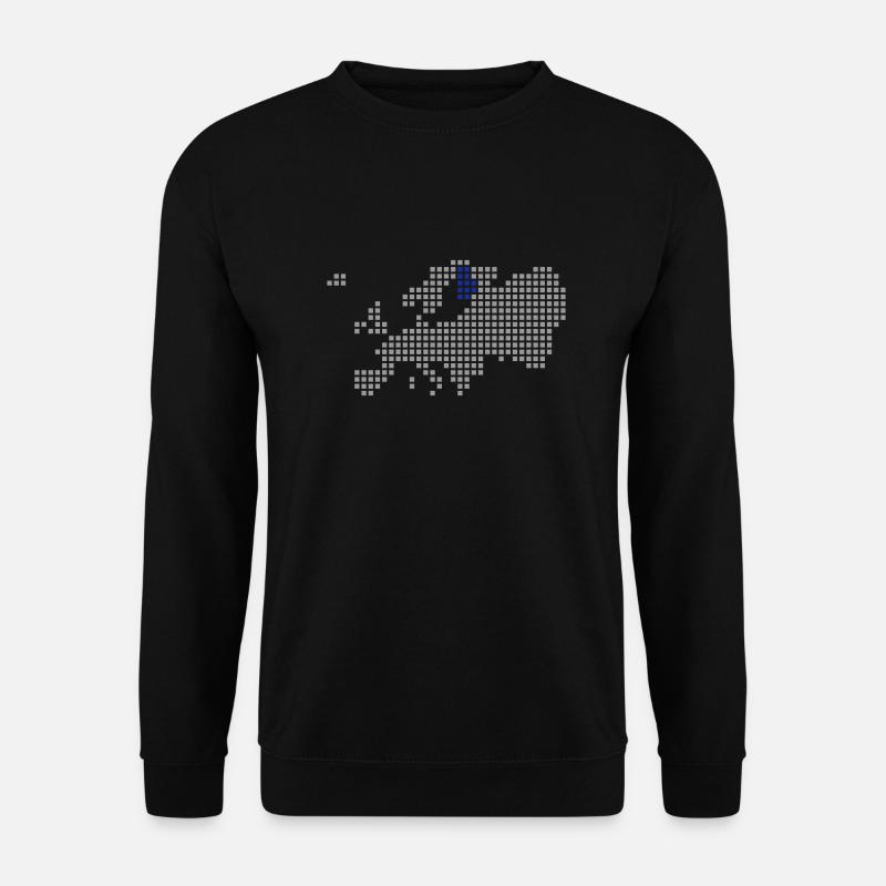 Finnland - Unisex Pullover - Schwarz