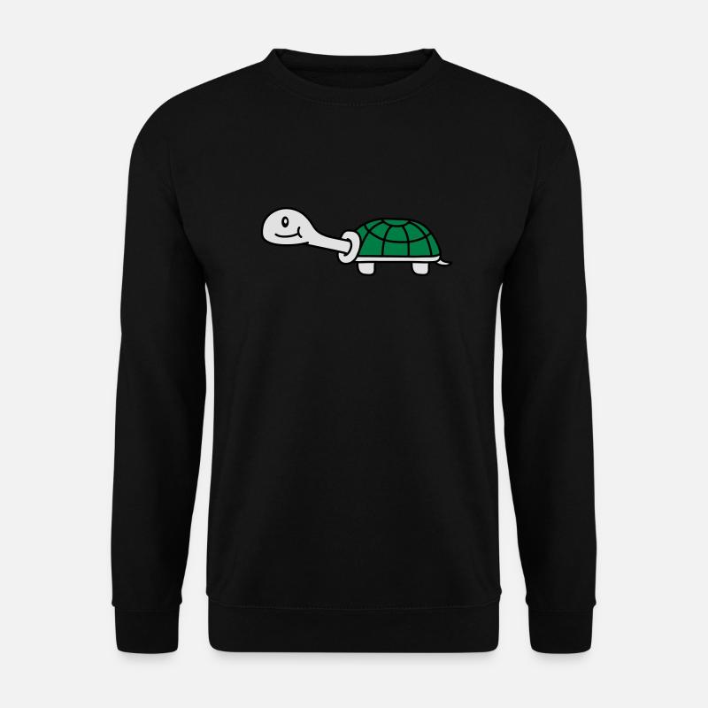 Cute Turtle - Unisex Sweatshirt - black