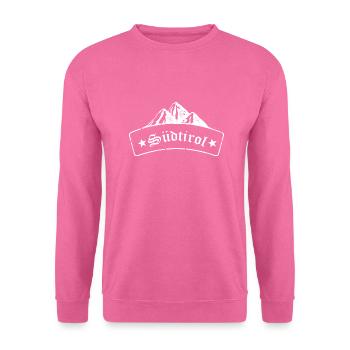 Alpes du Tyrol du Sud - Sweat-shirt Unisexe - rose - Devant