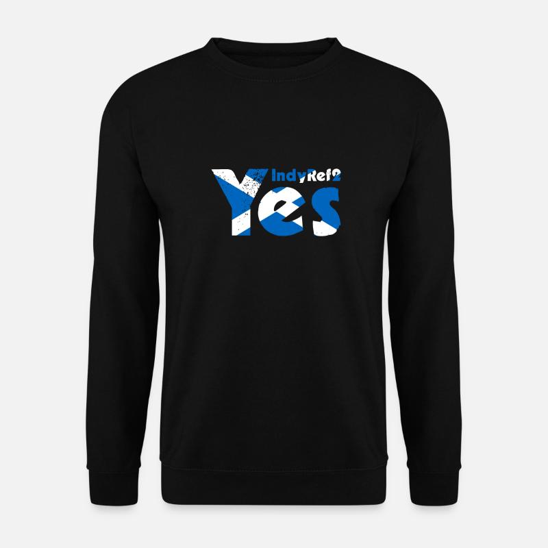 Schottische Unabhängigkeit - Unisex Pullover - Schwarz