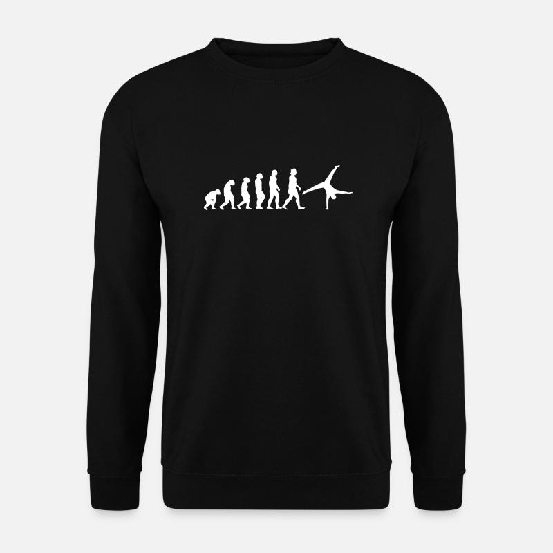 Handstand Radschlag Cartwheel Gymnastics turnen - Unisex Pullover - Schwarz