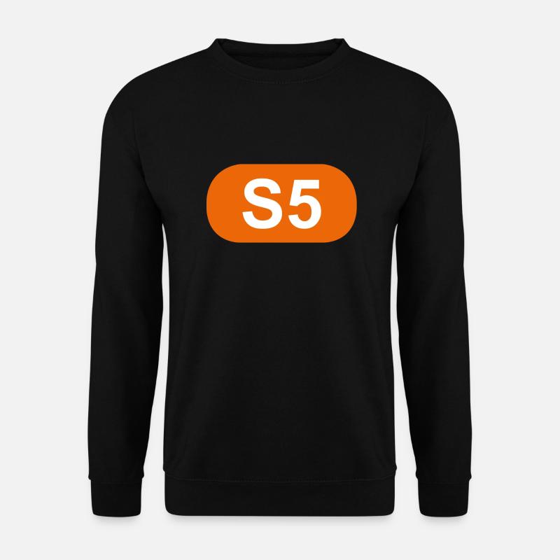 S-Bahn Berlin S5 - Unisex Pullover - Schwarz