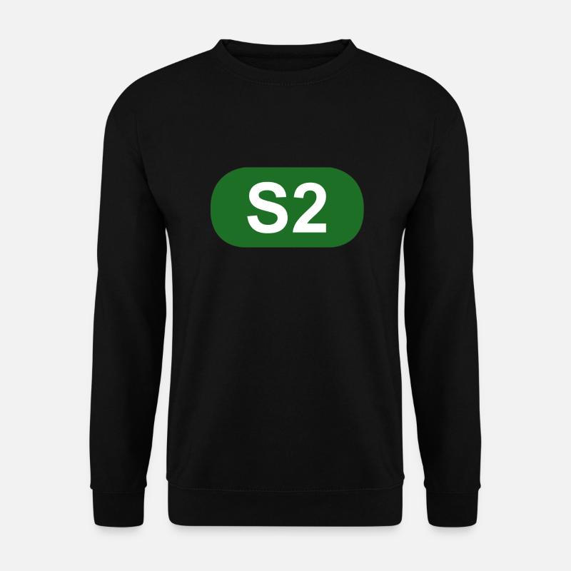 S-Bahn Berlin S2 - Unisex Sweatshirt - black