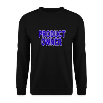 Agile - Besitzer des Conduits - Unisex Pullover - Schwarz - Vorne - Alina (178cm) & Michal (187cm)