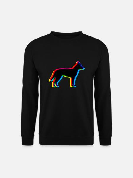 Dingo CMJN - Sweat-shirt Unisexe - noir