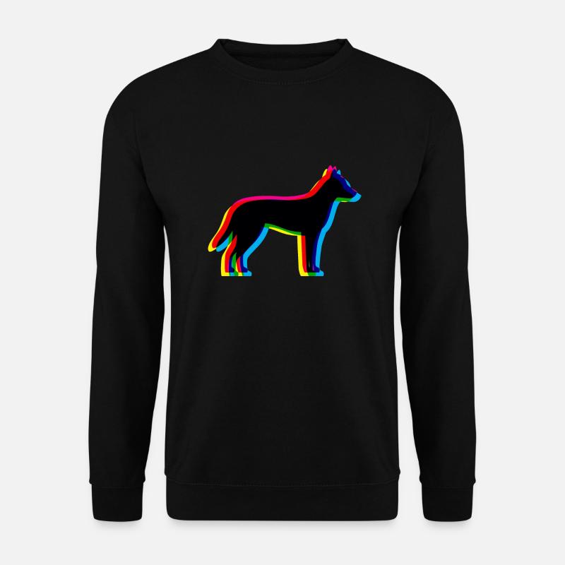 CMYK Dingo - Unisex Pullover - Schwarz