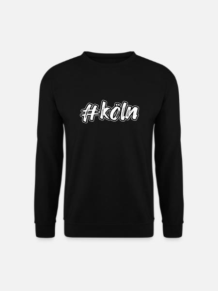 Köln, köln, #köln - Unisex Pullover - Schwarz