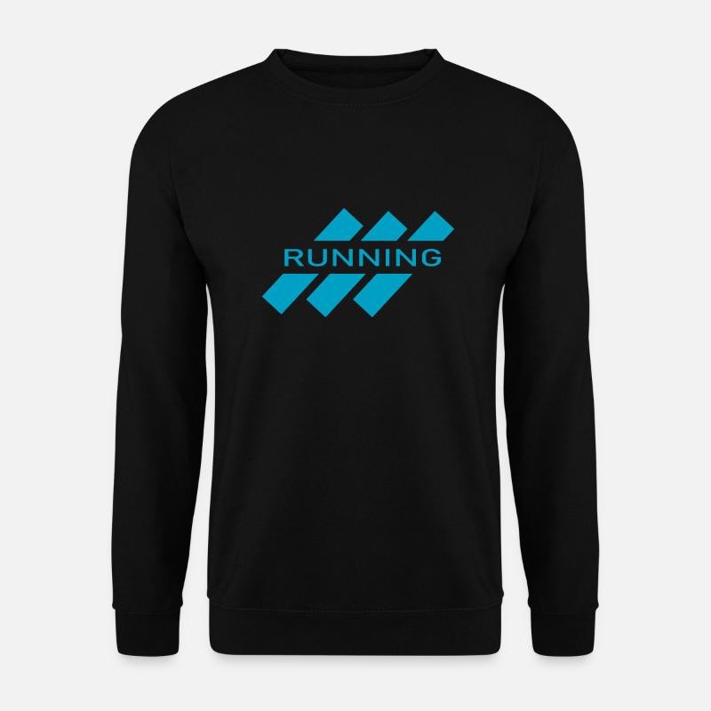 Marathon Running Run jogging - Unisex Sweatshirt - black