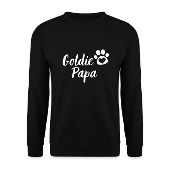Goldie Mama Dogs Fête des mères Golden Retriever - Sweat-shirt Unisexe - noir - Devant - Alina (178cm) & Michal (187cm)