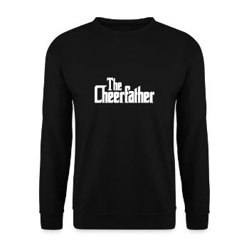 Le cadeau de chemise CheerFather Fête des pères - Sweat-shirt Unisexe - noir - Devant - Alina (178cm) & Michal (187cm)