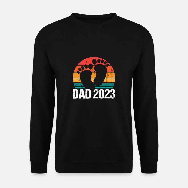 Dad 2023 Shirt Geschenk - Unisex Pullover - Schwarz