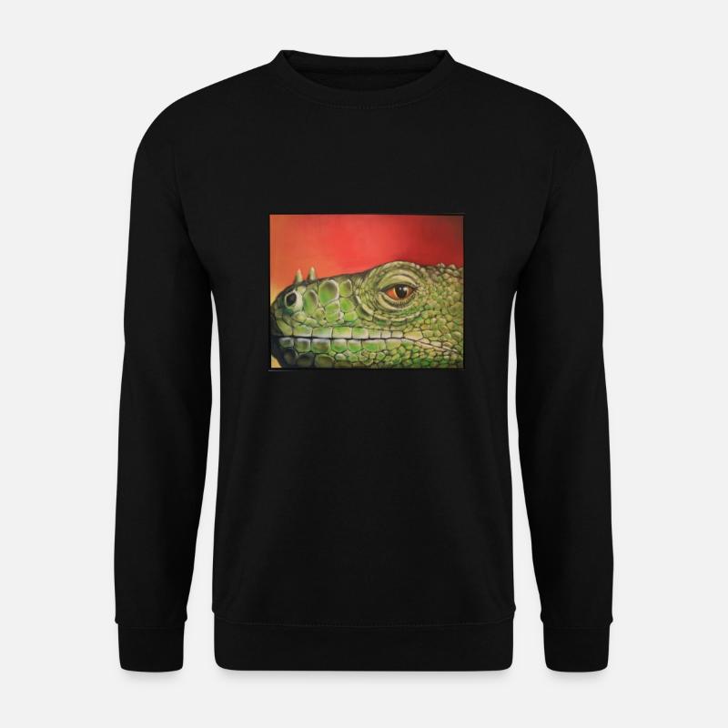 Krokodil-Zyklus - Unisex Pullover - Schwarz