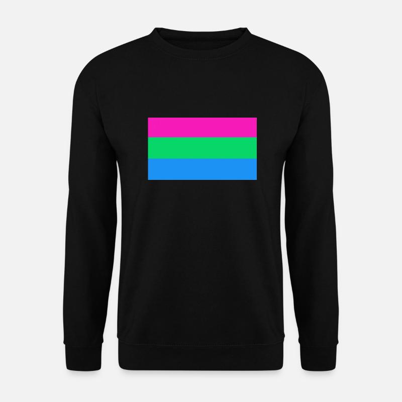 Polysexual Pride - Unisex Sweatshirt - black