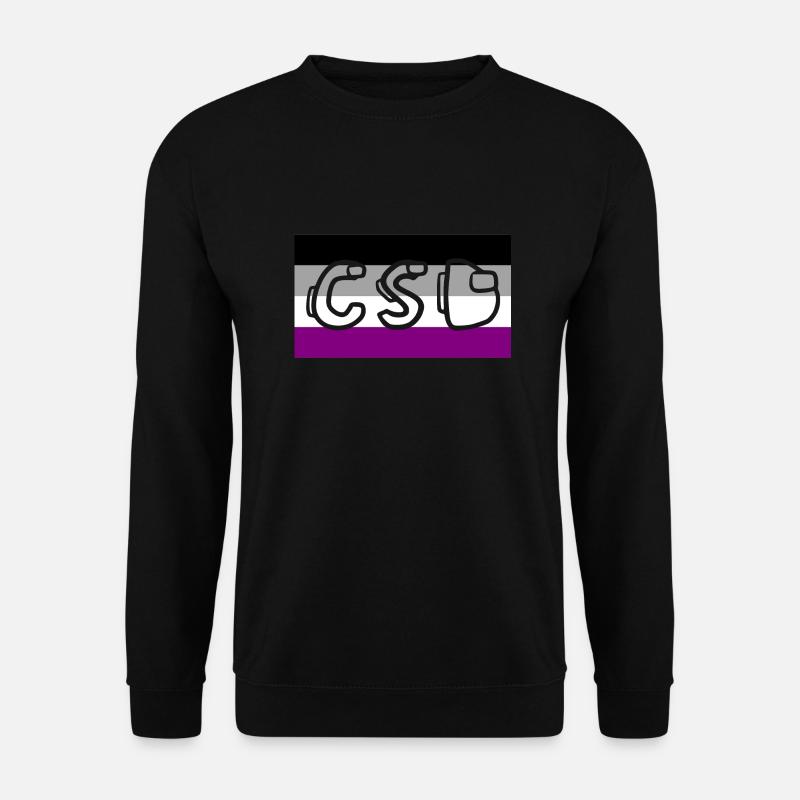 asexuell pride csd - Unisex Pullover - Schwarz